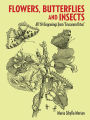 Flowers, Butterflies and Insects: All 154 Engravings from 