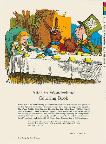 Alice in Wonderland Coloring Book