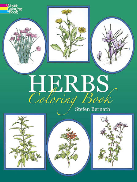 Herbs Coloring Book