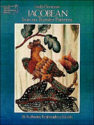 Jacobean Iron-on Transfer Patterns: 24 Authentic Embroidery Motifs