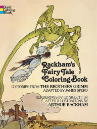 Rackhams fairy tale coloring book