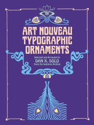 Art Nouveau Typographic Ornaments