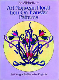 Art Nouveau Floral Iron-on Transfer Patterns