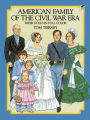 American Family of the Civil War Era Paper Dolls in Full Color