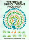 Floral and Animal Stencil Designs from India
