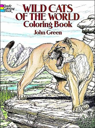 Wild Cats of the World Coloring Book by John Green, Paperback | Barnes ...