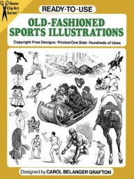 Ready-to-Use Old-Fashioned Sports Illustrations