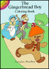 Gingerbread Boy-Coloring Book