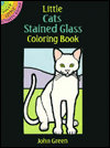 Little Cats Stained Glass Coloring Book