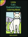 Little Cats Stained Glass Coloring Book
