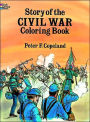 Story of the Civil War Coloring Book