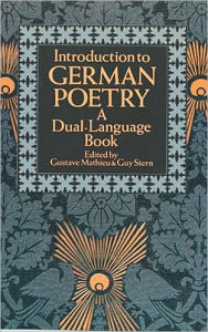 Title: Introduction to German Poetry: A Dual-Language Book, Author: Gustave Mathieu