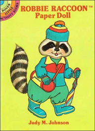 Robbie Raccoon Paper Doll