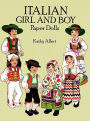 Italian Girl and Boy: Paper Dolls