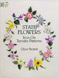 State Flowers Iron-on Transfer Patterns