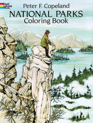 Title: National Parks Coloring Book, Author: Peter F. Copeland
