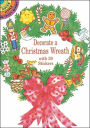 Decorate a Christmas Wreath with 39 Stickers