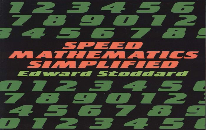 Speed Mathematics Simplified By Edward Stoddard 