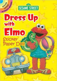 Sesame Street Classic Dress Up with Elmo Sticker Paper Doll