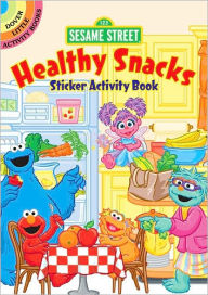 Sesame Street Healthy Snacks Sticker Activity Book