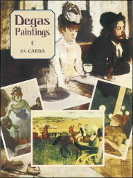 Degas Paintings: 24 Cards