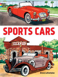 Title: Sports Cars Coloring Book, Author: Bruce LaFontaine
