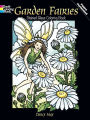 Garden Fairies Stained Glass Coloring Book