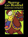 Merry-Go-Round Stained Glass Coloring Book