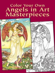 Color Your Own Angels in Art Masterpieces