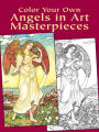 Color Your Own Angels in Art Masterpieces