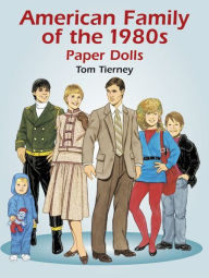 American Family of the 1980s Paper Dolls