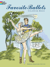 Favorite Ballets: Coloring Book (Dover Pictorial Archive Series)