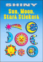Shiny Sun, Moon, Stars Stickers (Dover Little Activity Books Series)