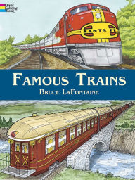 Title: Famous Trains Coloring Book, Author: Bruce LaFontaine