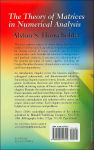 Alternative view 2 of The Theory of Matrices in Numerical Analysis