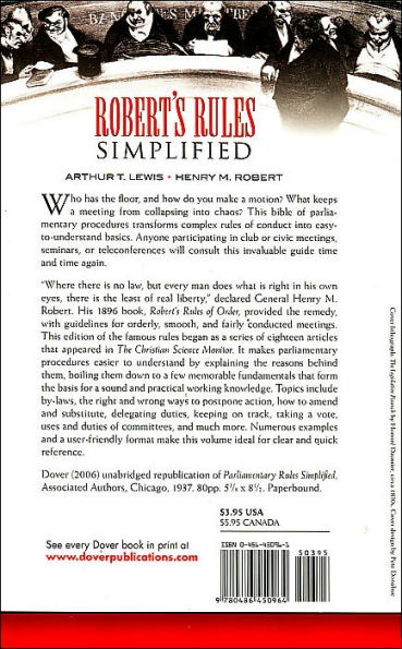 Robert's Rules Simplified