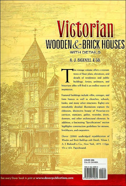 Victorian Wooden and Brick Houses with Details