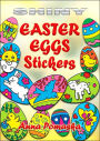 Shiny Easter Eggs Stickers