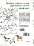 Alternative view 2 of Horses and Ponies: Coloring and Sticker Fun: With 24 Stickers!