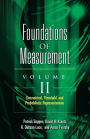 Foundations of Measurement Volume II: Geometrical, Threshold, and Probabilistic Representations