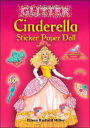 Glitter Cinderella Sticker Paper Doll