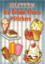 Glitter Ice Cream Treats Stickers