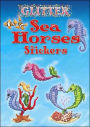 Glitter Sea Horses Stickers