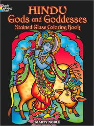 Hindu Gods and Goddesses Stained Glass Coloring Book