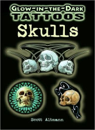 Glow-in-the-Dark Tattoos Skulls