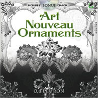 Art Nouveau Ornaments: Includes CD-ROM