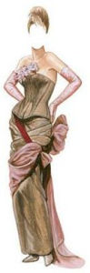 Corset Couture Paper Dolls