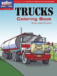 Title: BOOST Trucks Coloring Book, Author: Steven James Petruccio