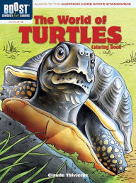 Title: BOOST The World of Turtles Coloring Book, Author: Claude Thivierge
