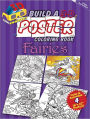 Build a 3-D Poster Coloring Book -- Fairies